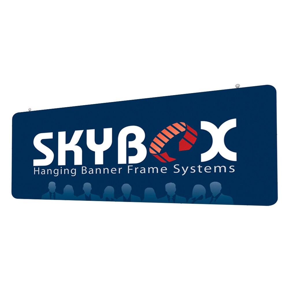 15ft Skybox Hanging Banner Flat Panel — 60 in Graphic Package
